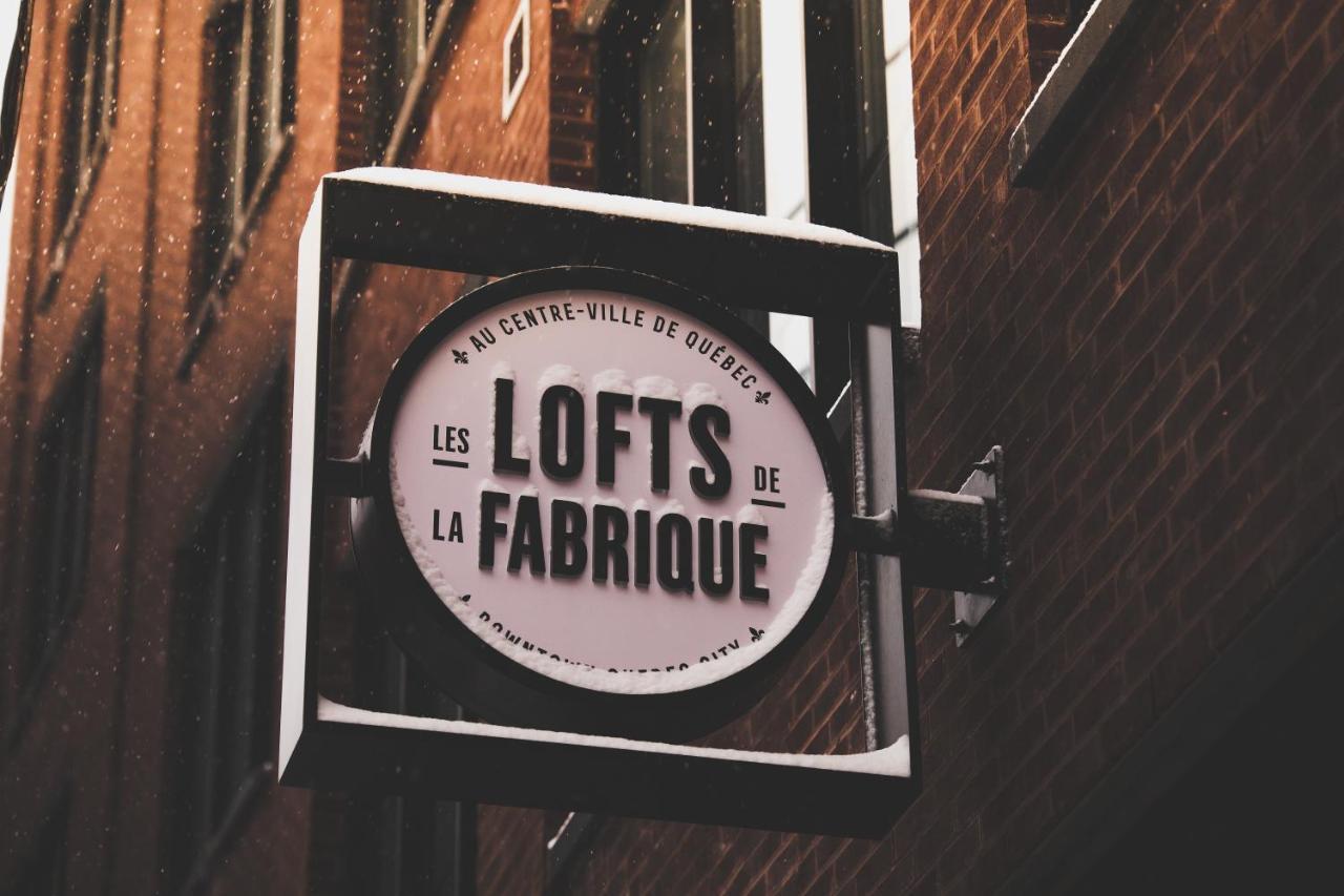 Les Lofts De La Fabrique By Les Lofts Vieux-Quebecアパートメント エクステリア 写真